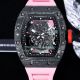 Richard mille RM055 Carbon Bezel Pink Rubber Strap(2)_th.jpg